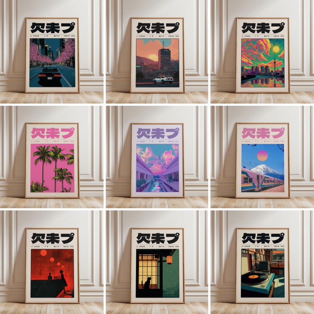 Japanese Lifestyle And Culture - Y2K Indie Kültürü Japonya Desen Japon